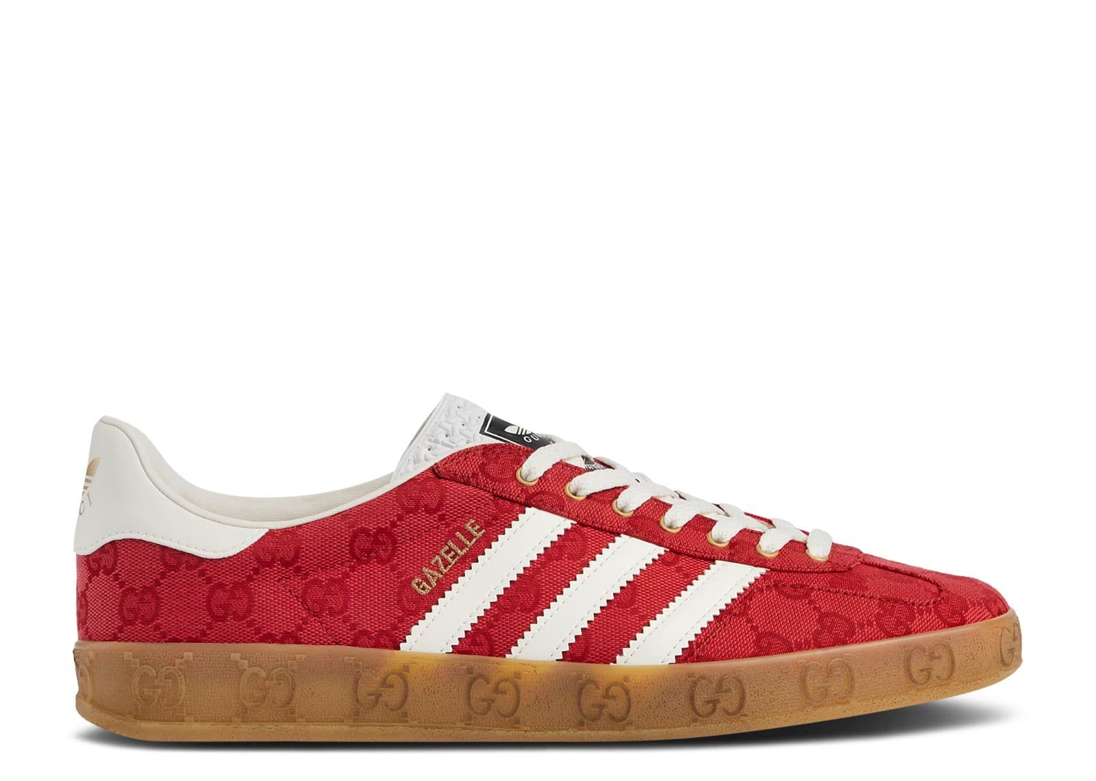 Adidas x Gucci Gazelle 'Red GG Monogram'