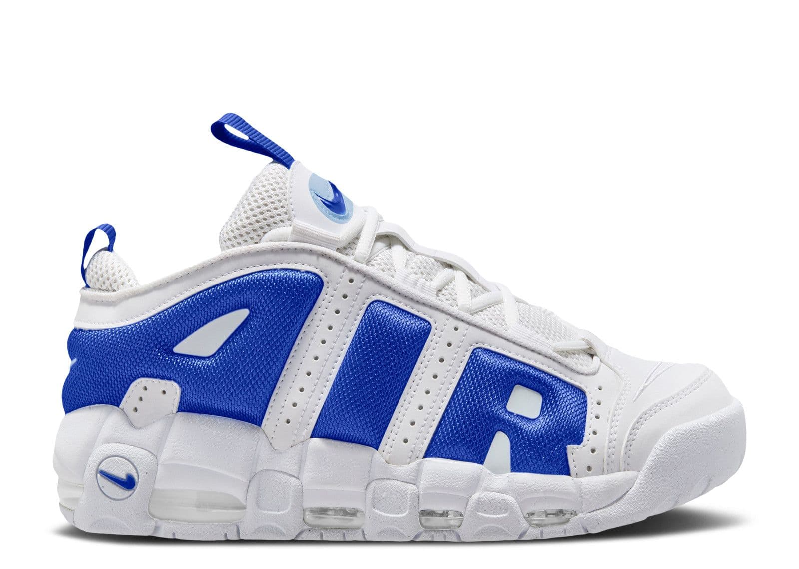 Air More Uptempo Low 'White Hyper Royal'