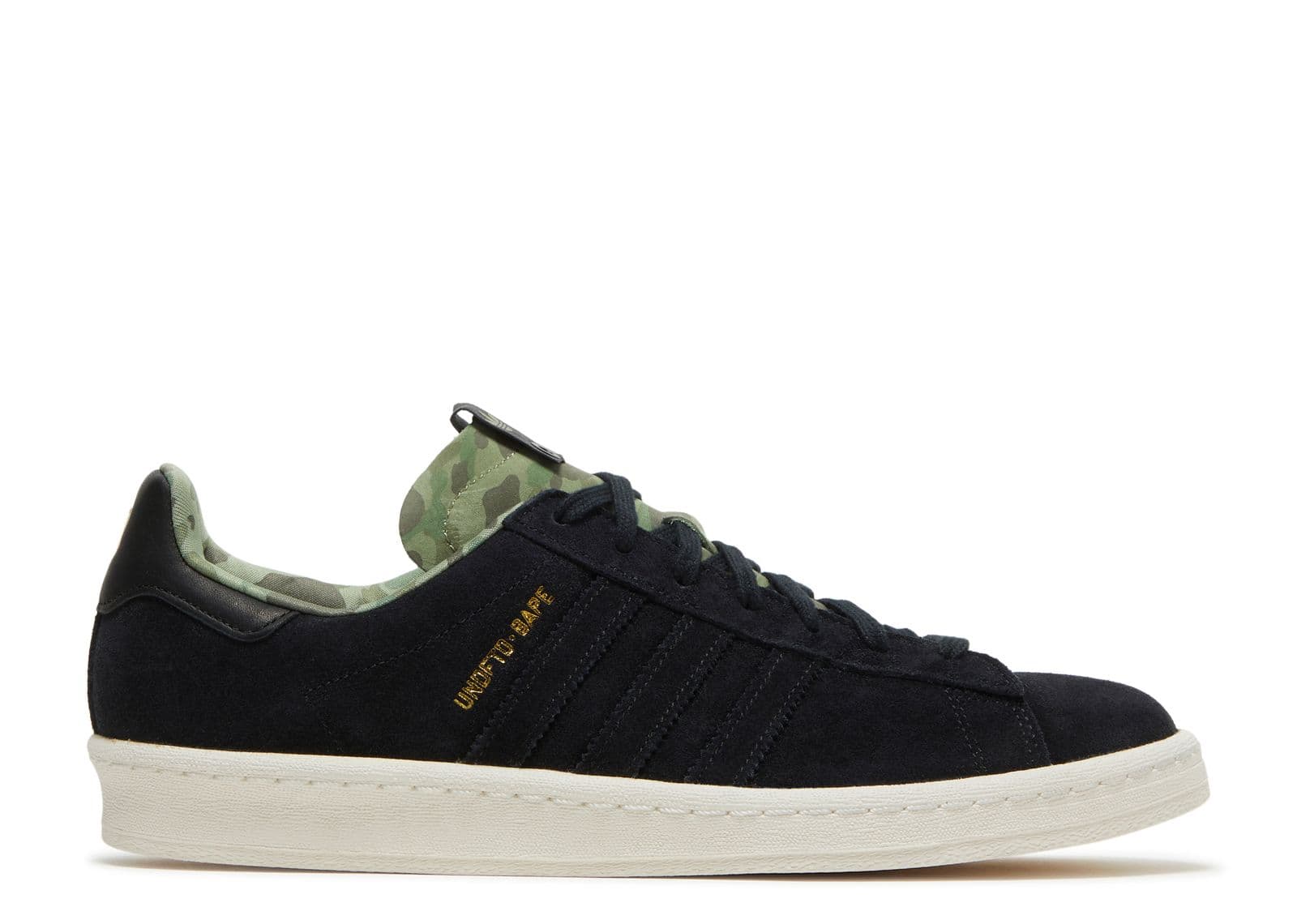 Undefeated x A Bathing Ape x Campus 80s 'Black'
