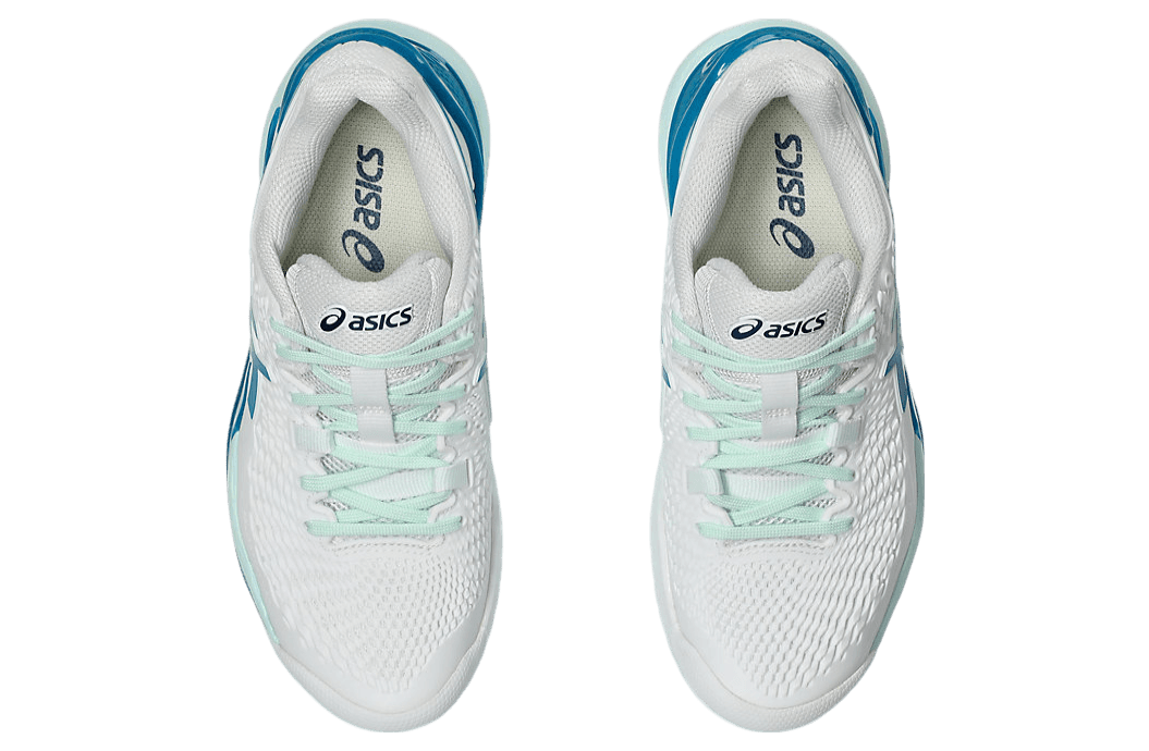 Wmns Gel Resolution 9 'White Teal Blue'