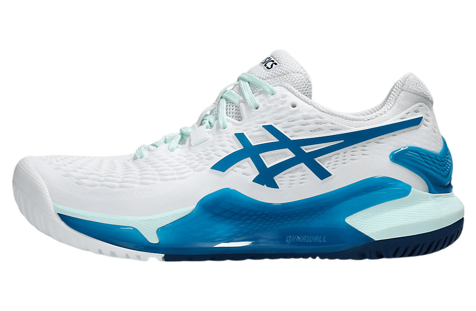 Wmns Gel Resolution 9 'White Teal Blue'