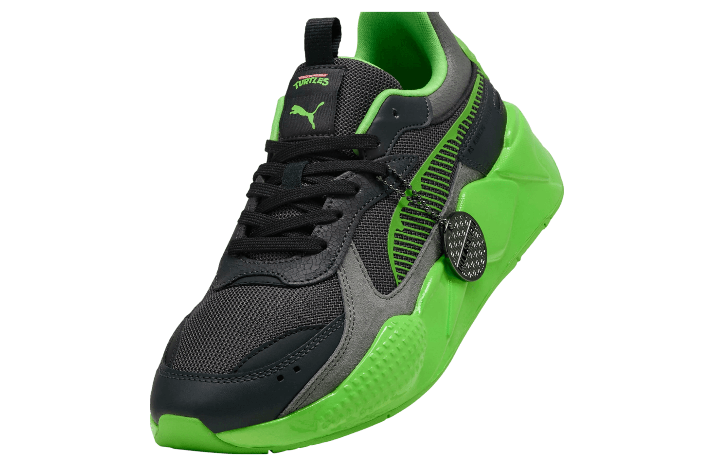 Puma x Tmnt RS-X Black / Leafy Green