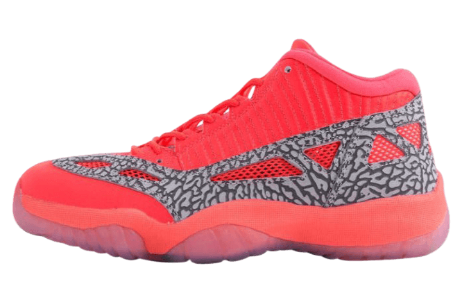Jordan 11 Retro Low IE 'Flash Crimson'