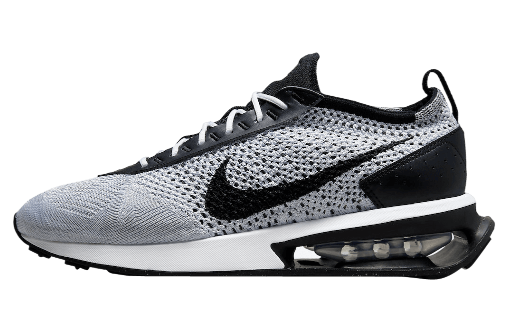 Nike Air Max Flyknit Racer White Black