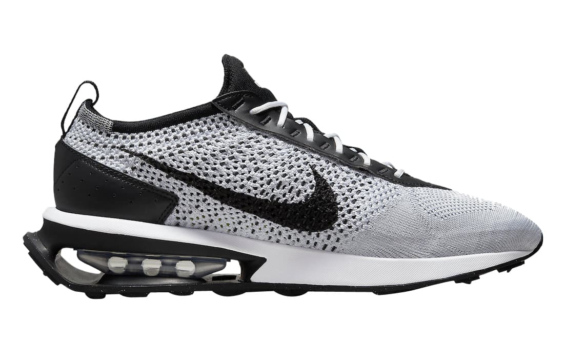 Nike Air Max Flyknit Racer White Black