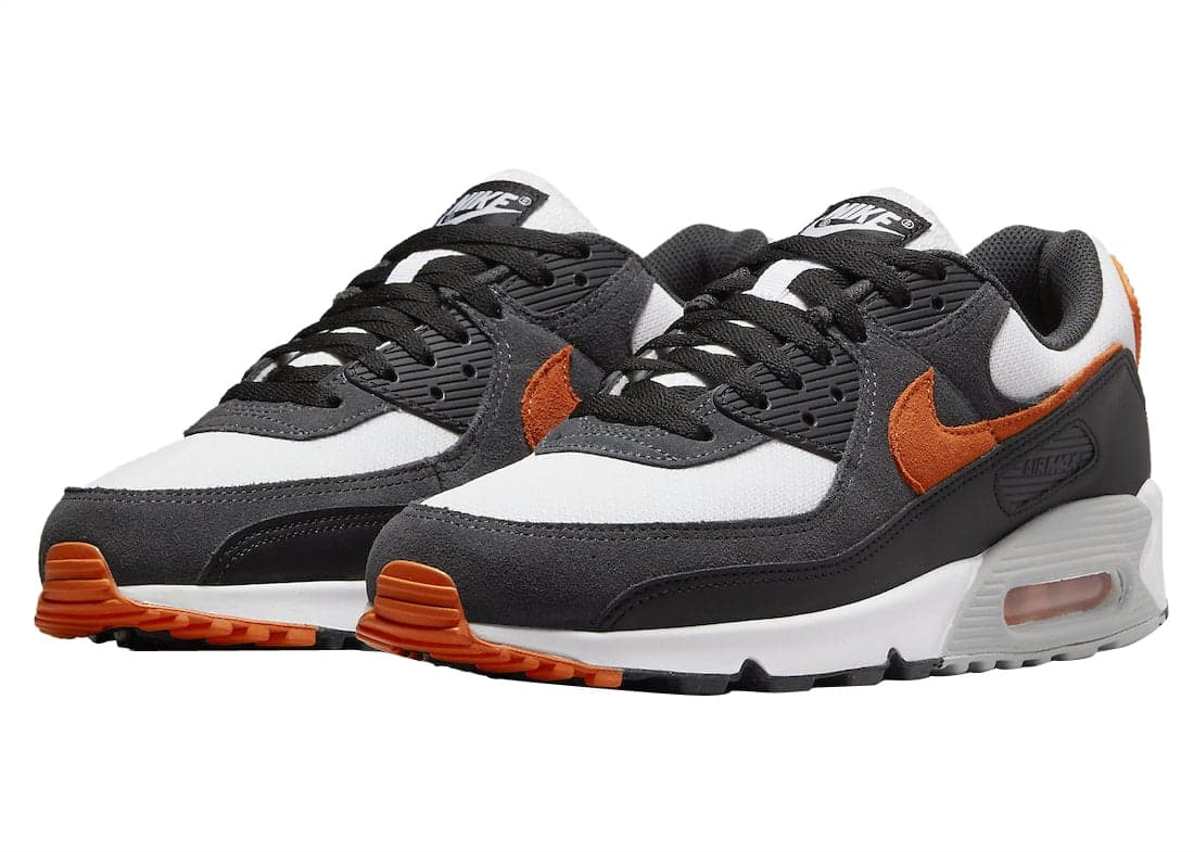 Nike Air Max 90 White Black Orange