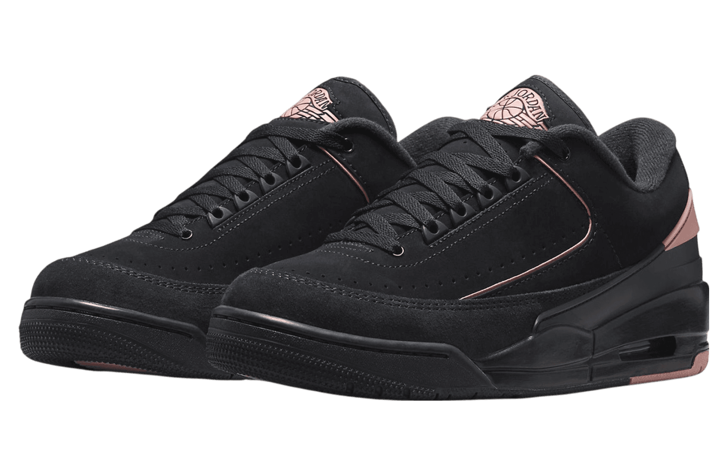 Air Jordan 2/3 Black / Rust Pink