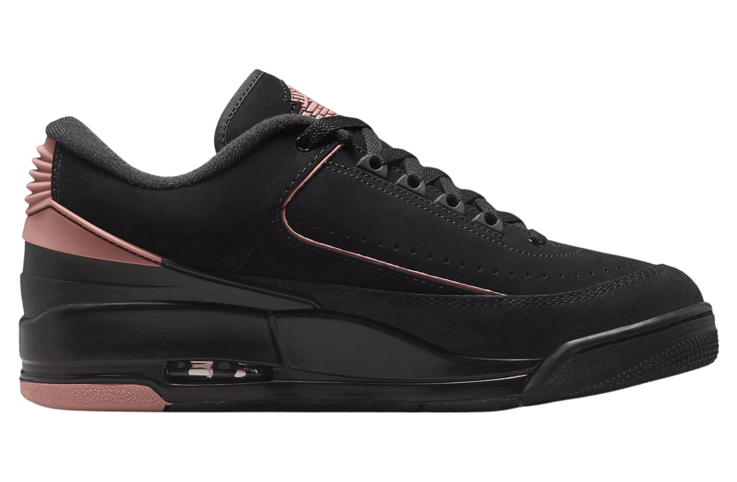 Air Jordan 2/3 Black / Rust Pink