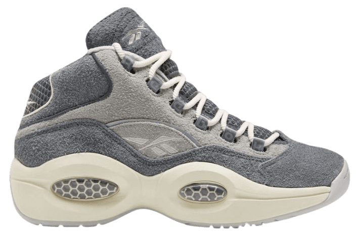 Reebok Question Mid Grey Suede