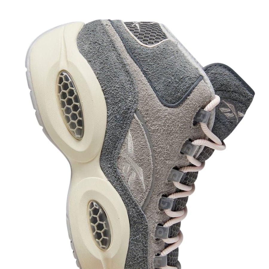 Reebok Question Mid Grey Suede