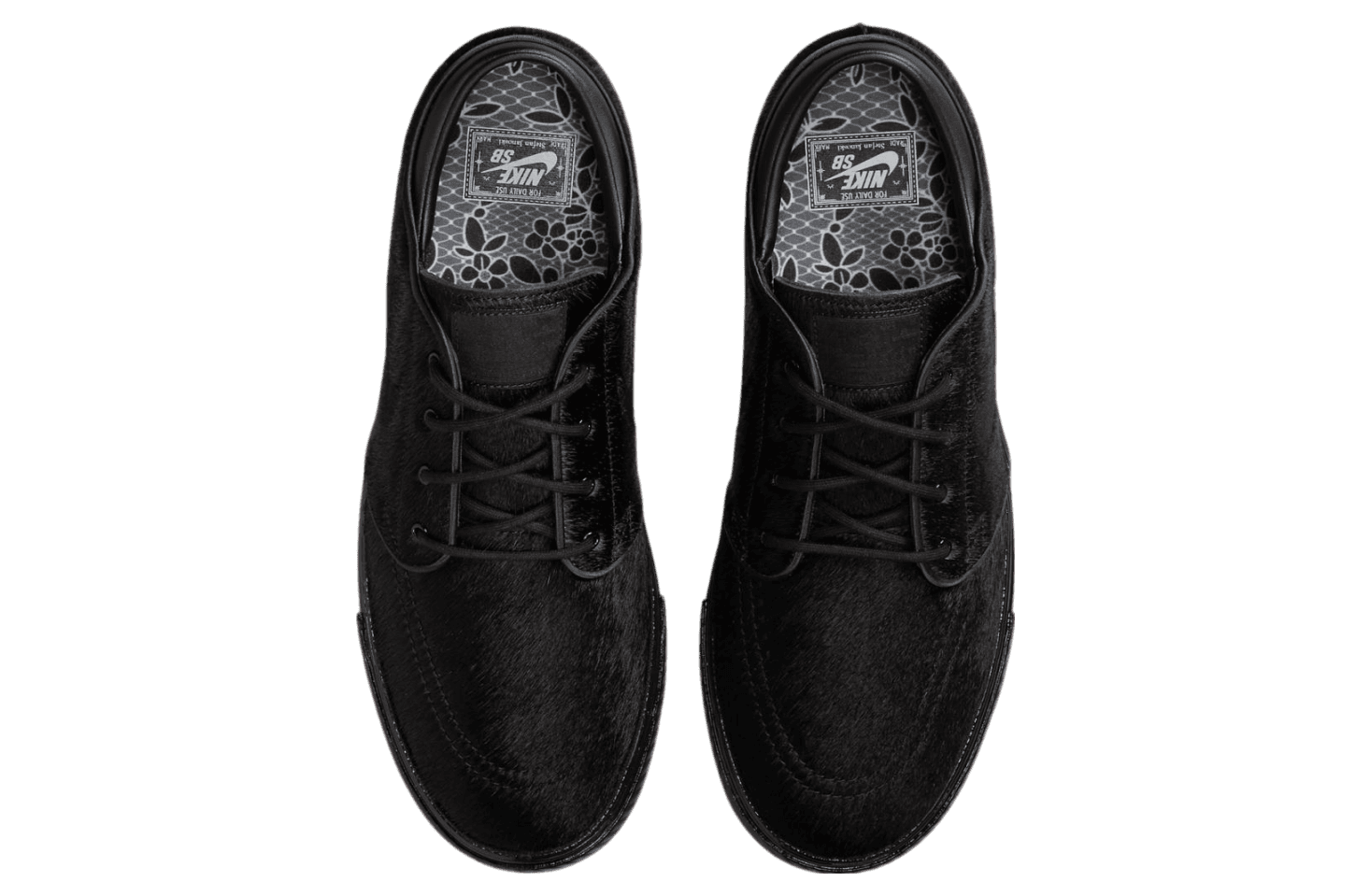 Nike SB Zoom Janoski OG+ Black Pony Hair