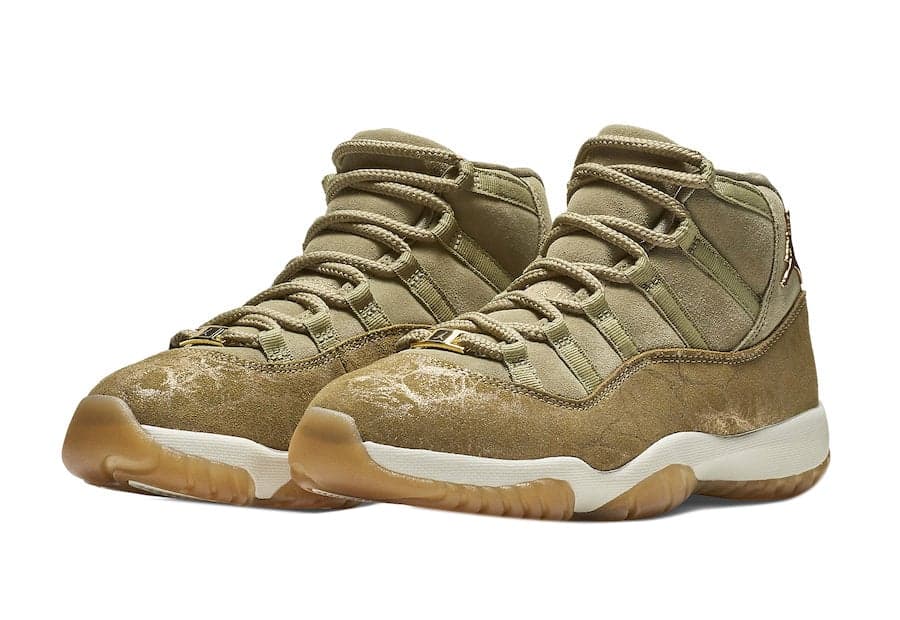 Wmns Jordan 11 Retro 'Olive Lux'