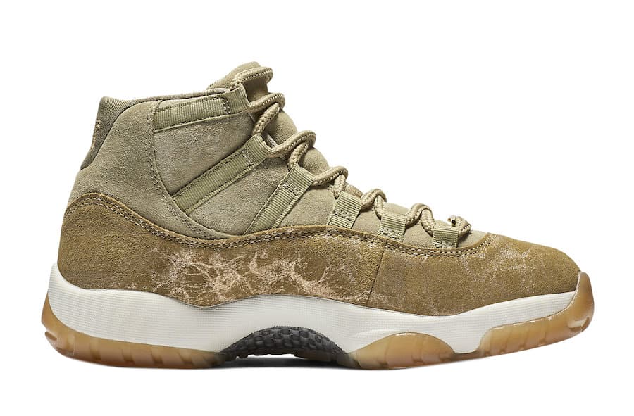 Wmns Jordan 11 Retro 'Olive Lux'