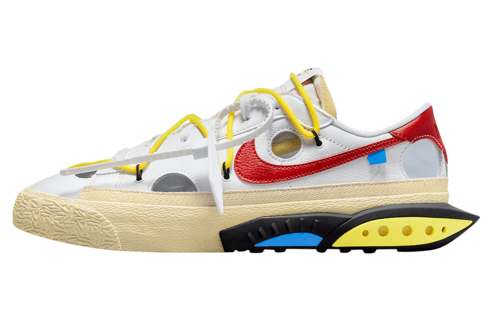 Off-White x Blazer Low 'White University Red'