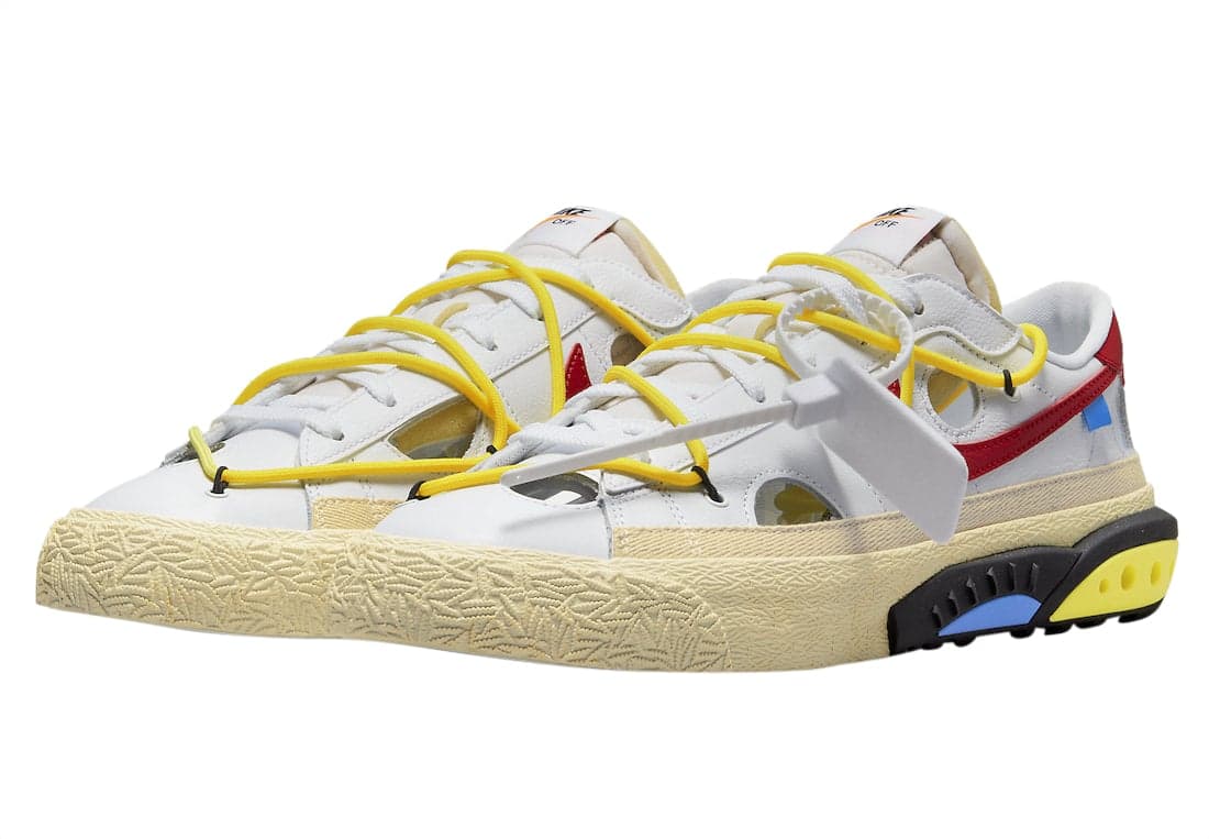 Off-White x Blazer Low 'White University Red'