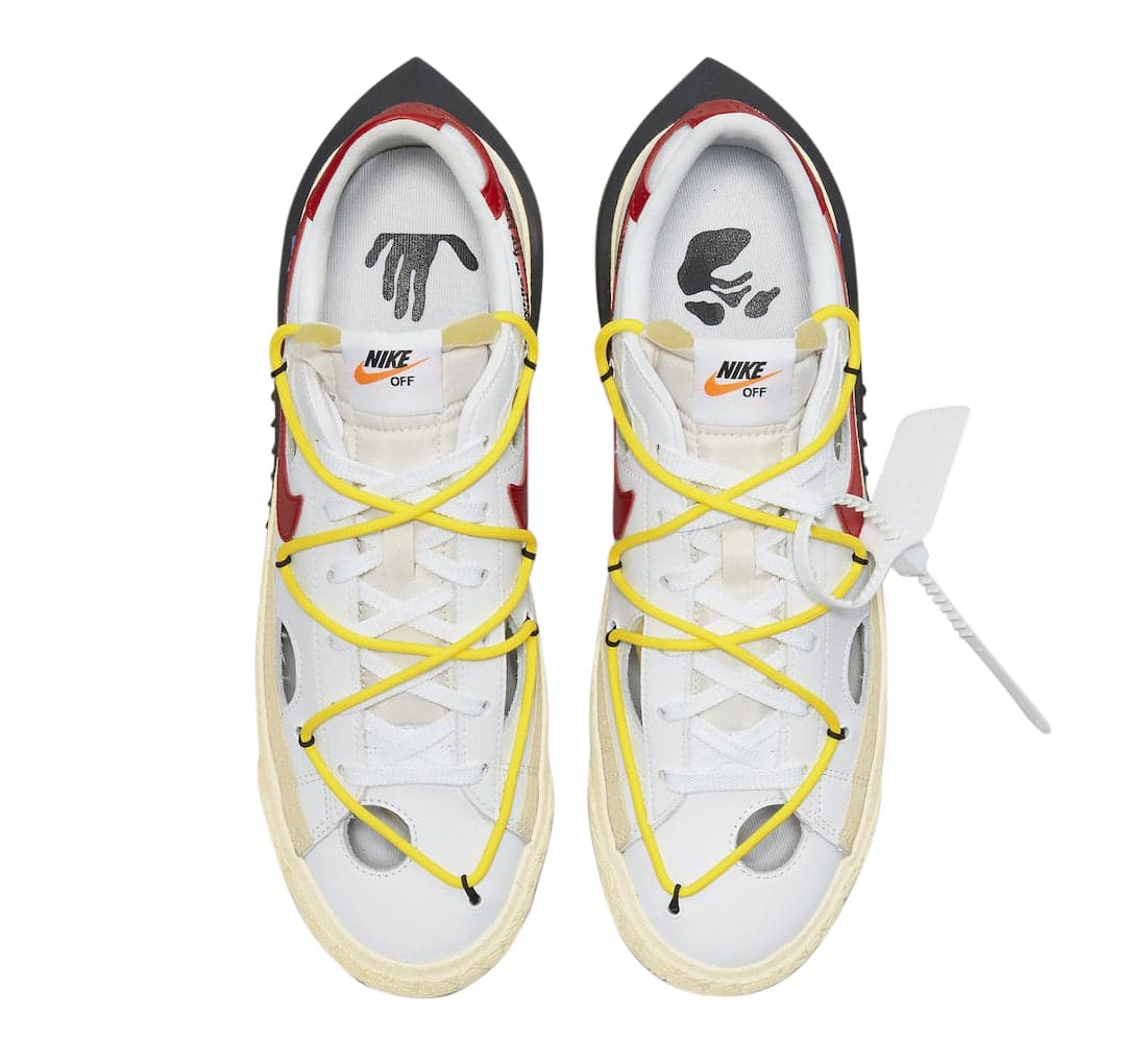 Off-White x Blazer Low 'White University Red'