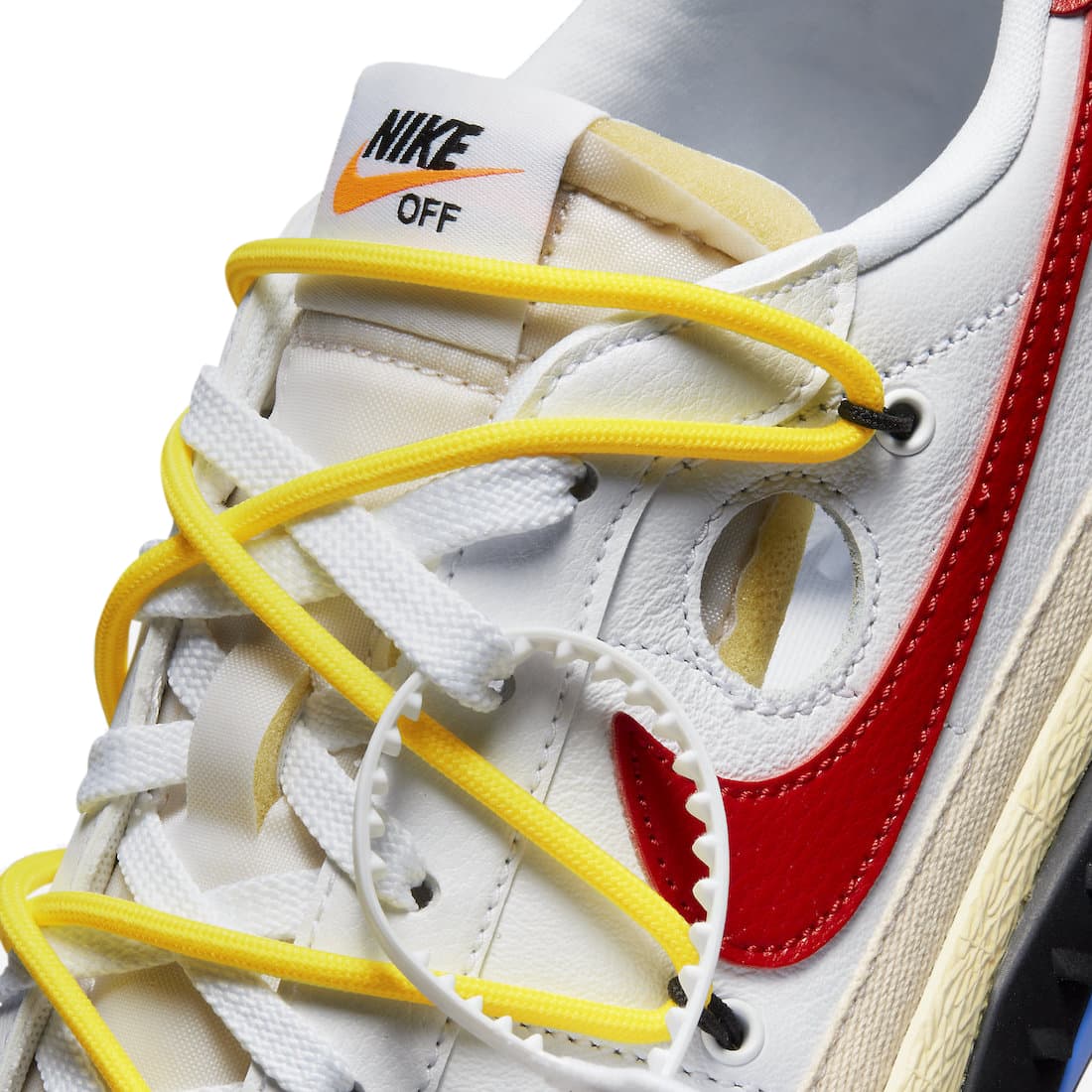 Off-White x Blazer Low 'White University Red'