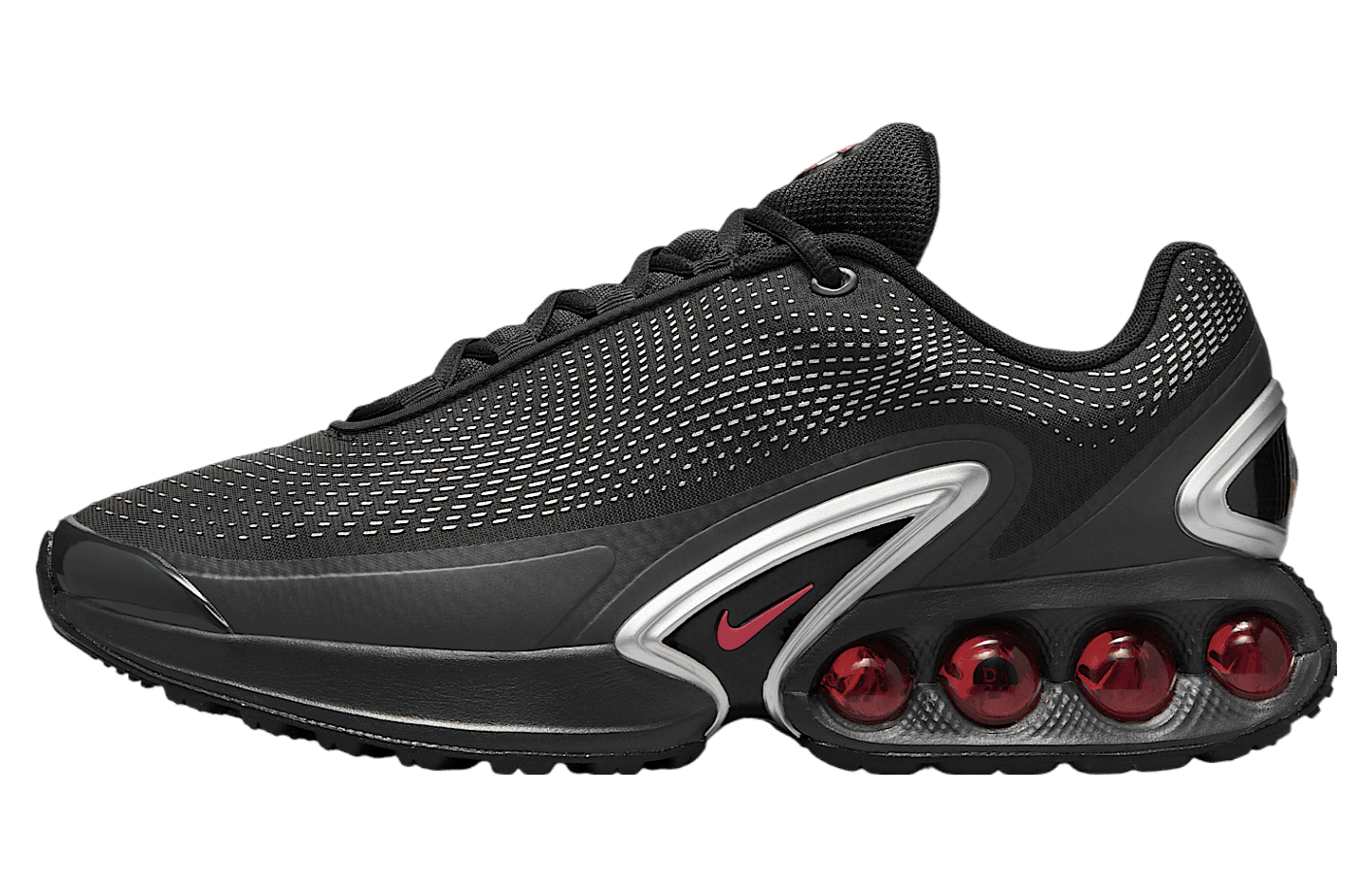 Air Max DN 'Black Metallic Silver Red'