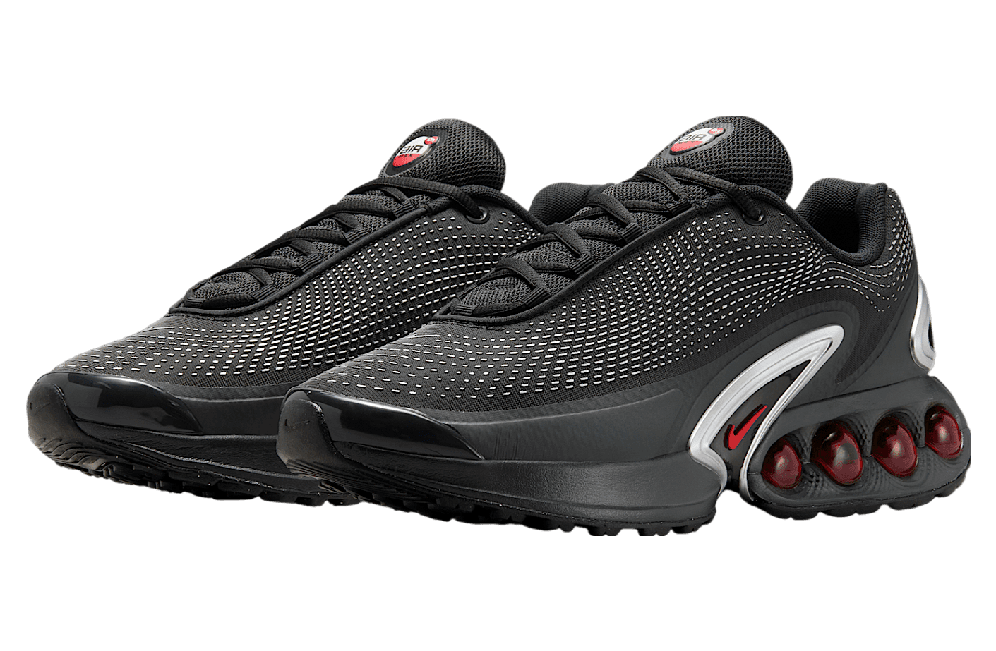 Air Max DN 'Black Metallic Silver Red'