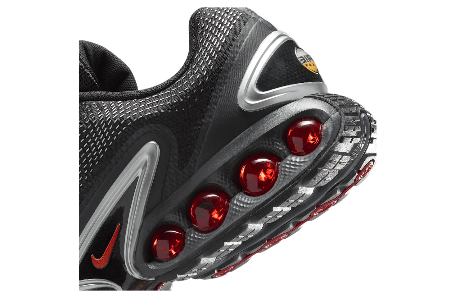 Air Max DN 'Black Metallic Silver Red'