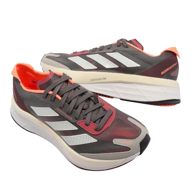 Adizero Boston 11 'Grey Beam Orange'