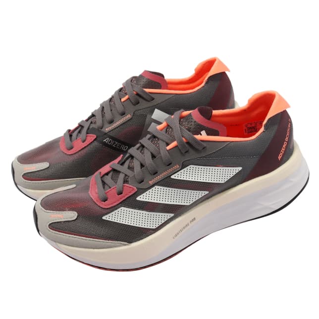 Adizero Boston 11 'Grey Beam Orange'
