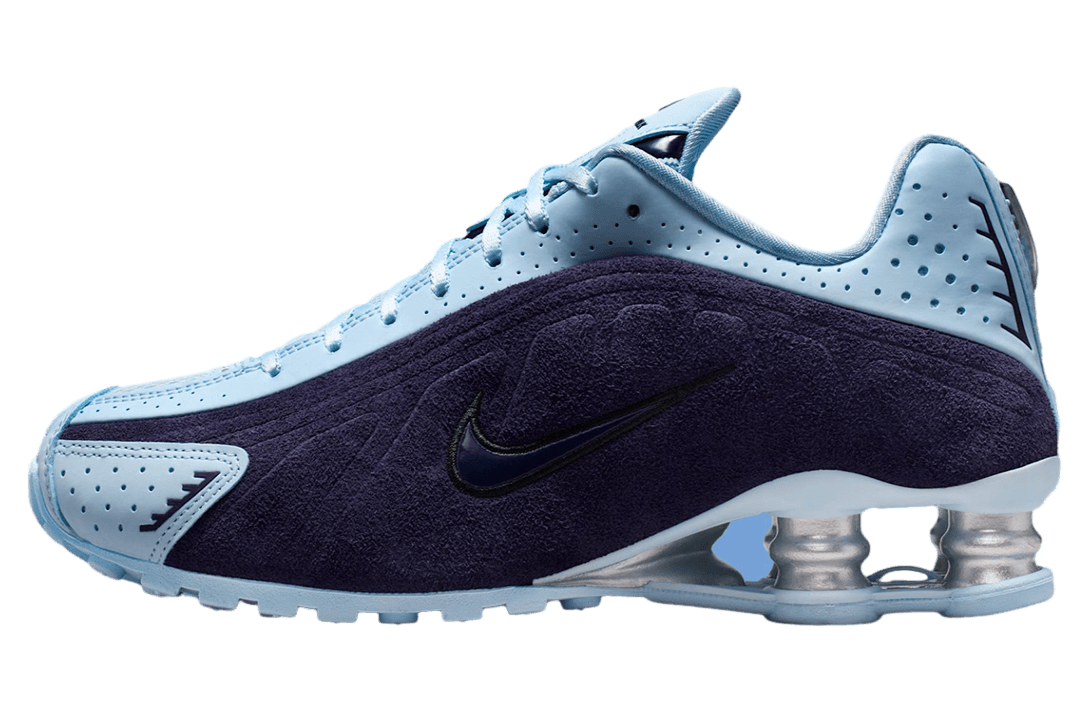 Wmns Shox R4 'Imperial Purple Celestine Blue'