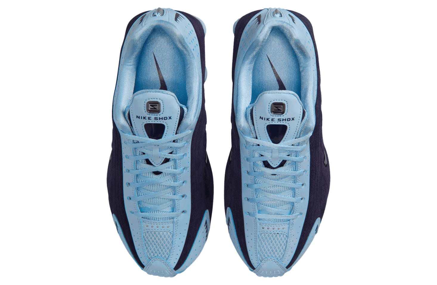 Wmns Shox R4 'Imperial Purple Celestine Blue'