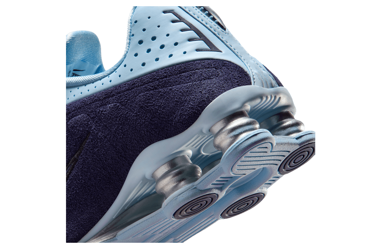 Wmns Shox R4 'Imperial Purple Celestine Blue'