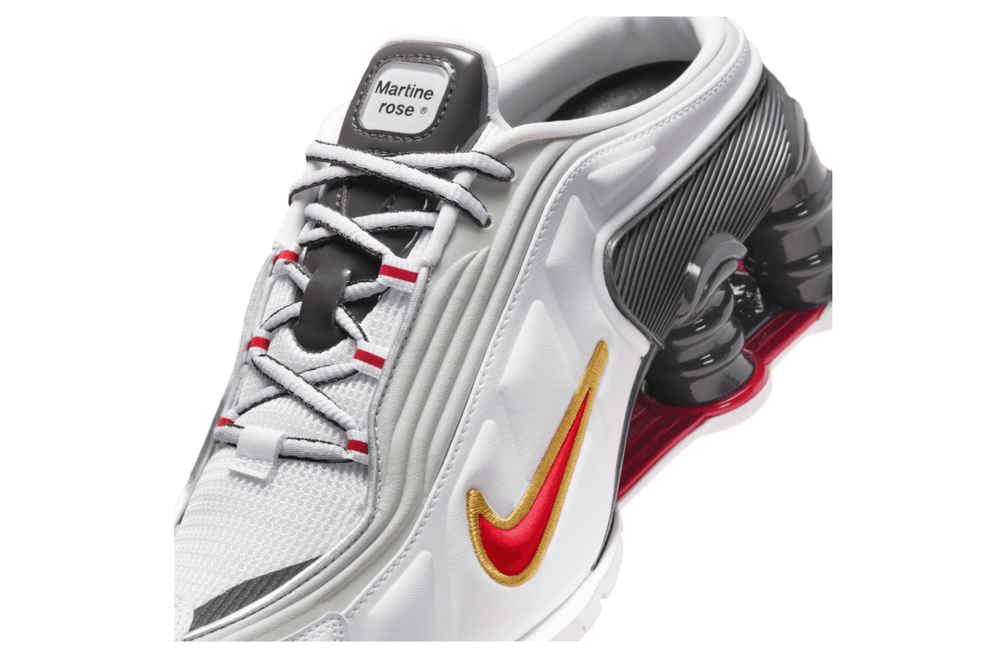 (WMNS) Nike x Martine Rose Shox MR4 Mule 'White Metallic Platinum' IM5420-100