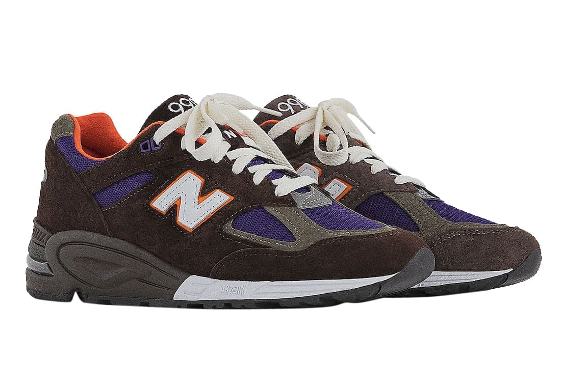 New Balance Teddy Santis x 990v2 Made in USA 'Brown Purple'