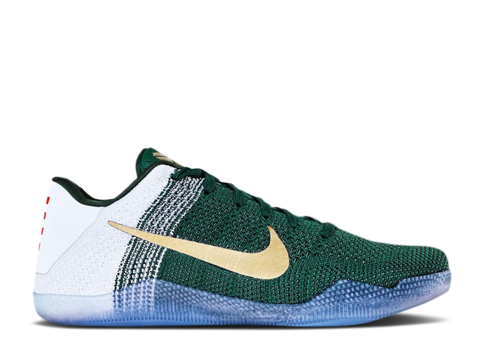 Kobe 11 Elite Low 'Michigan State Away' PE