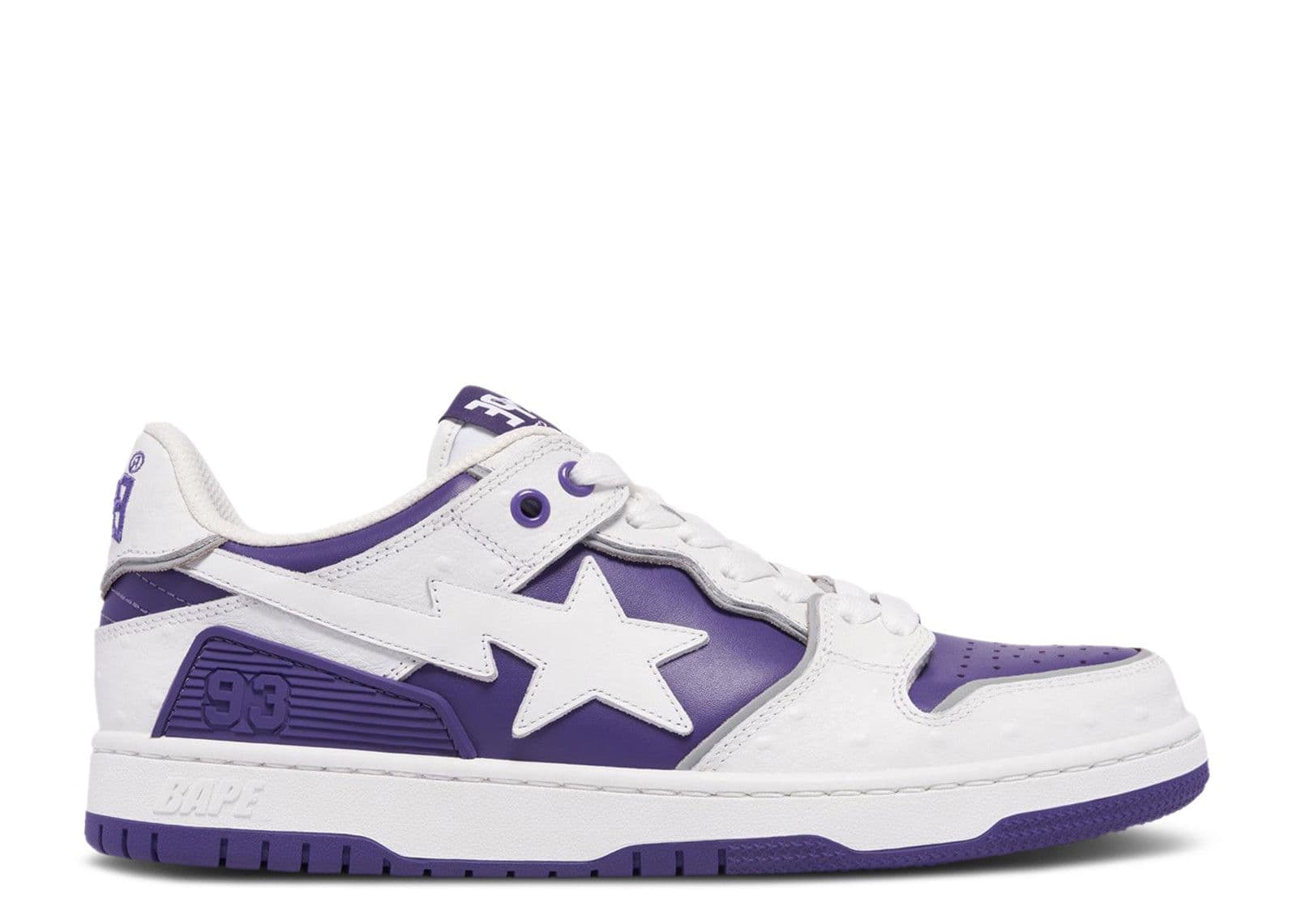 Sk8 Sta #1 'Faux Ostrich Leather Pack - Purple'
