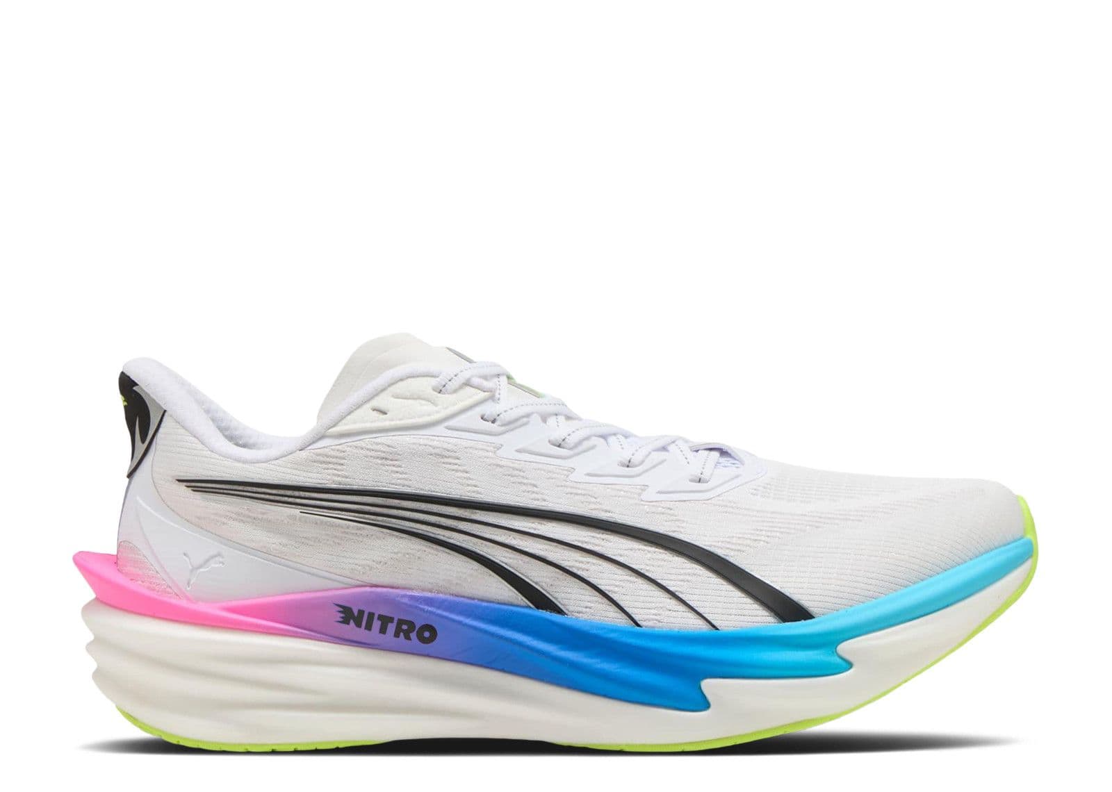 Puma Deviate Nitro 4 'White Poison Pink Ultra Blue'