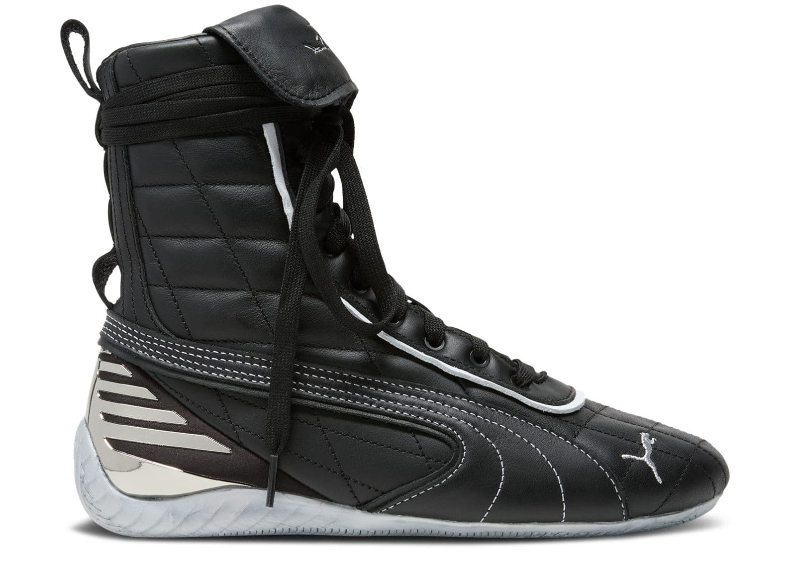 LaQuan Smith x Speedcat Mid 'Black Silver'
