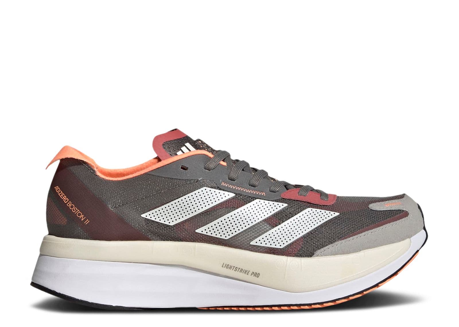 Adizero Boston 11 'Grey Beam Orange'