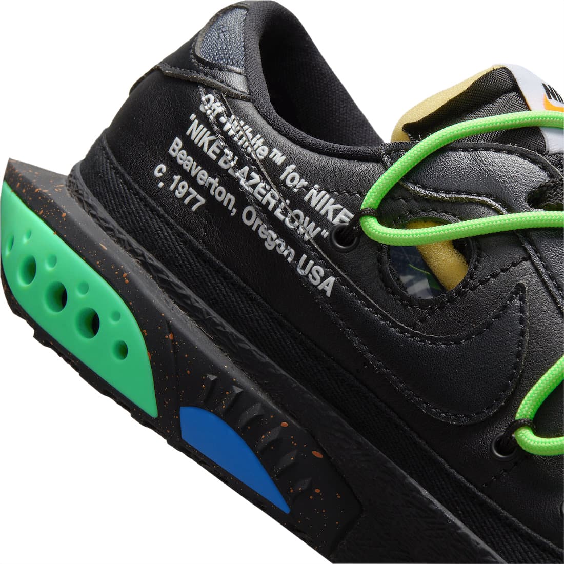 Off-White x Blazer Low 'Black'