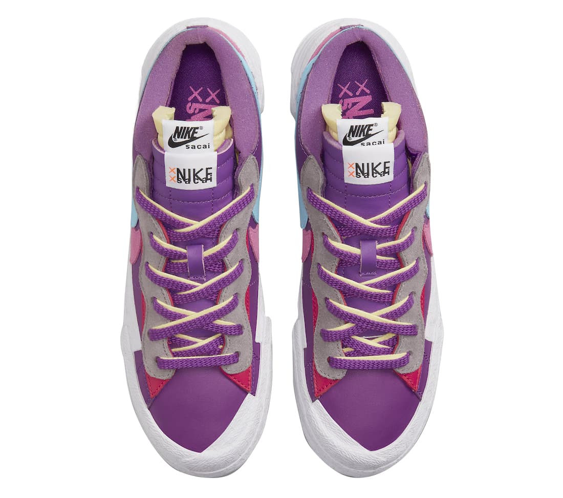 KAWS x sacai x Blazer Low 'Purple Dusk'