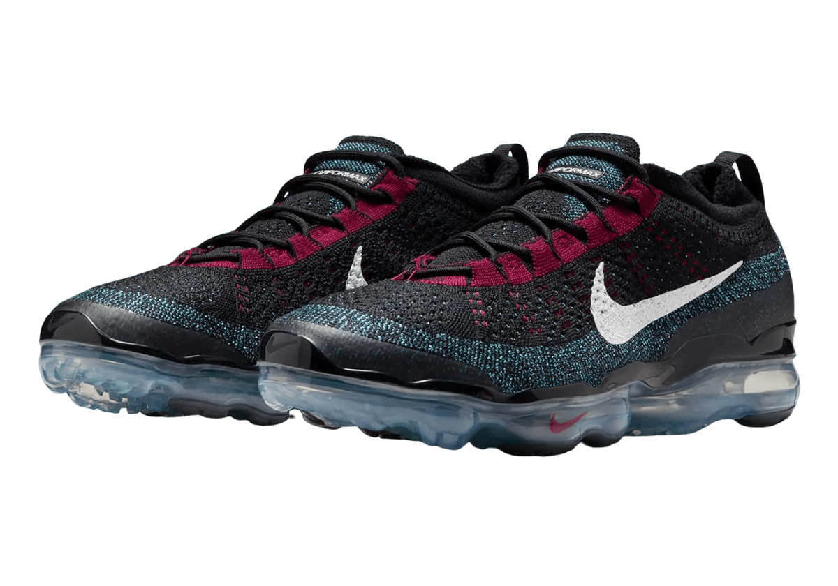 Air VaporMax 2023 Flyknit 'Black Red University Blue'