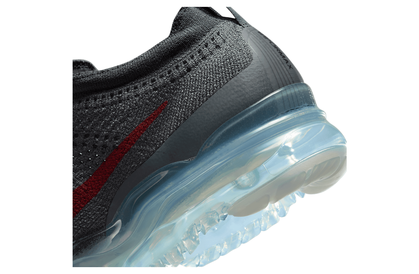 Air VaporMax 2023 Flyknit 'Dark Grey Gym Red'