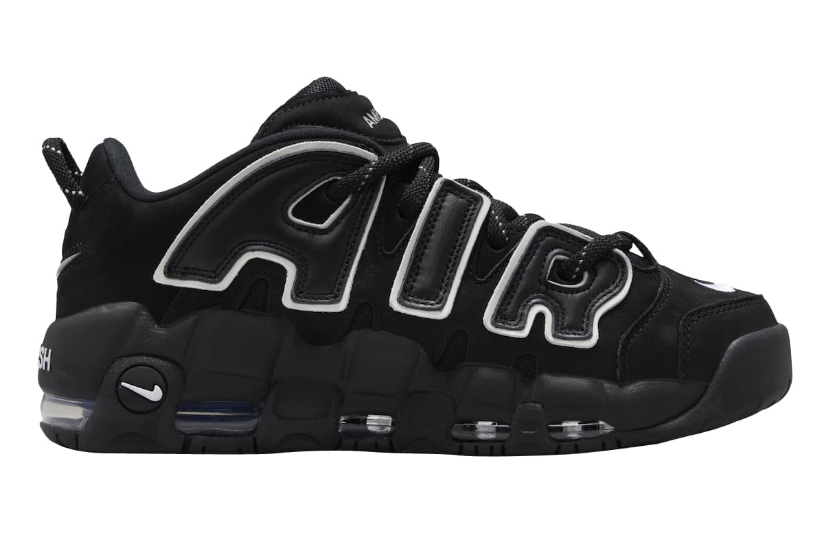 AMBUSH x Air More Uptempo Low 'Black'