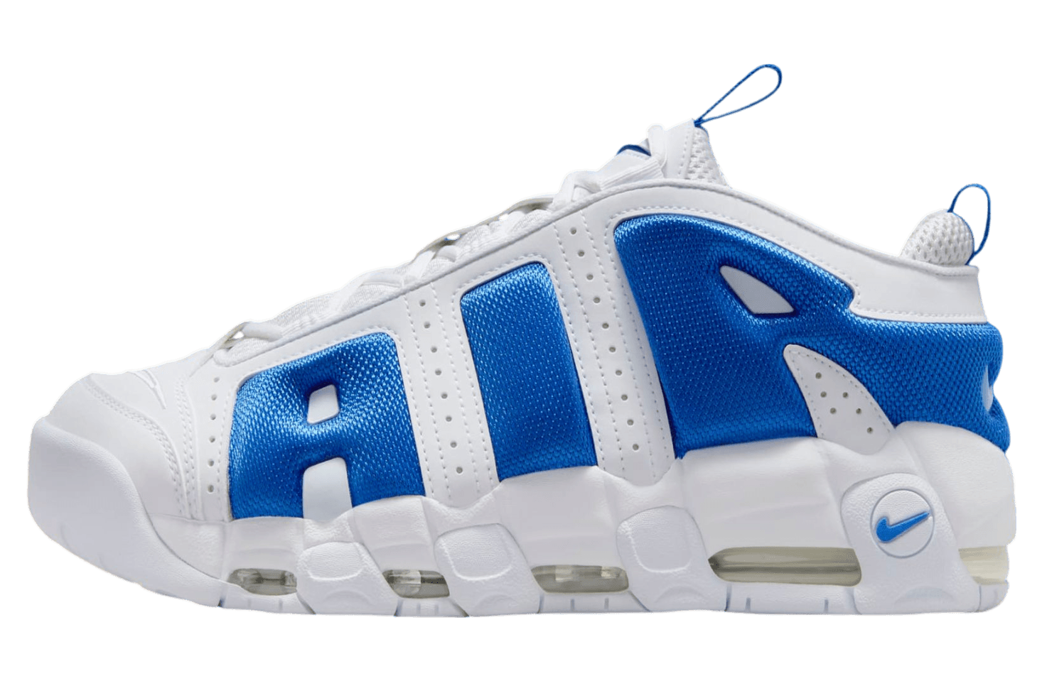 Air More Uptempo Low 'White Hyper Royal'