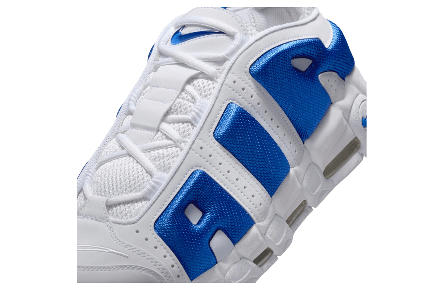 Air More Uptempo Low 'White Hyper Royal'