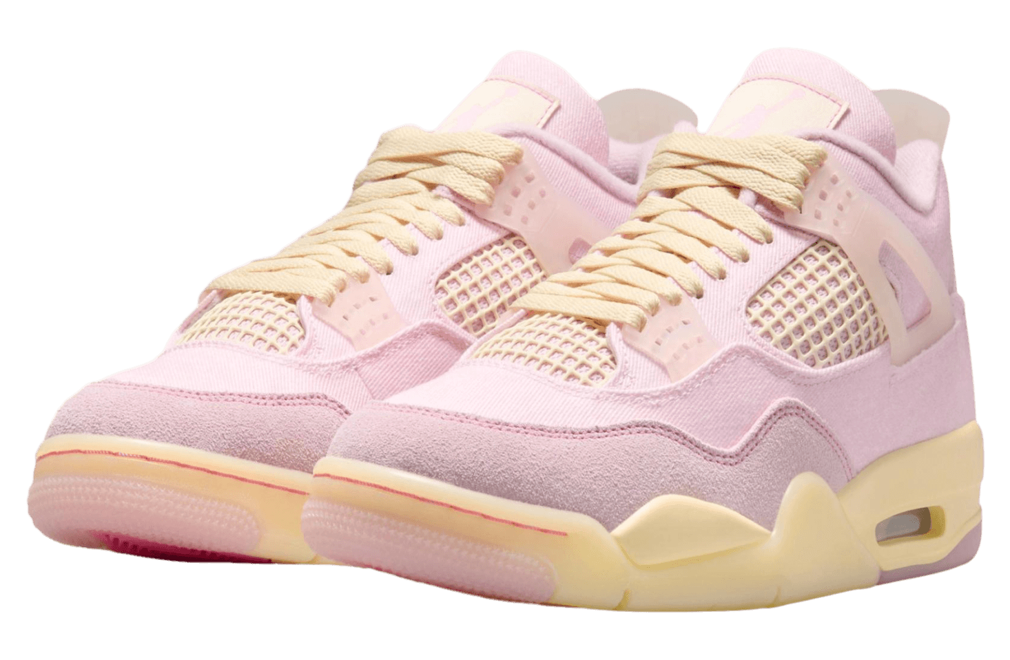 Jordan 4 Retro 'Iced Carmine - Pearl Pink'