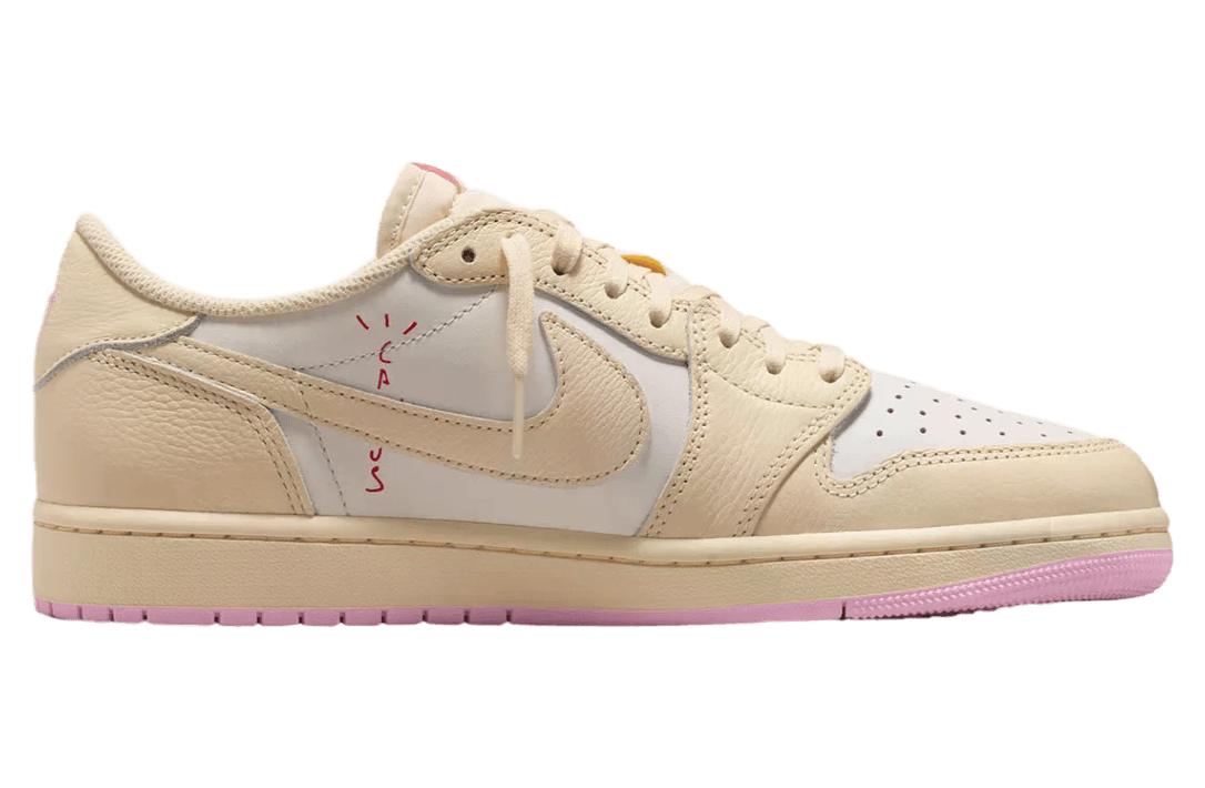 Travis Scott x Jordan 1 Retro Low OG 'Muslin Pink'