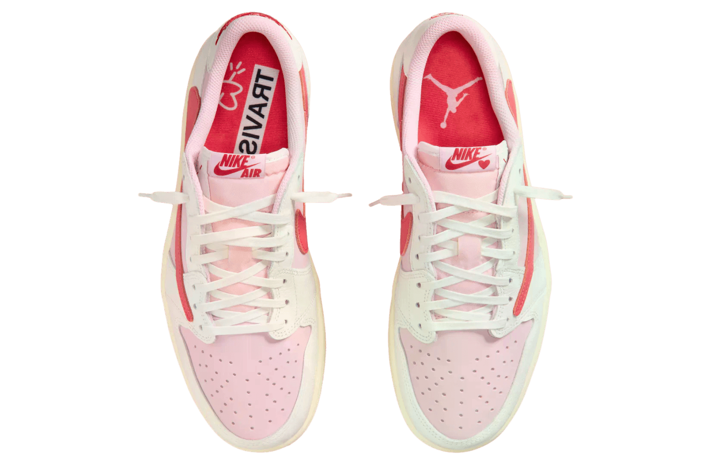 Travis Scott x Jordan 1 Retro Low OG 'Sail Tropical Pink'