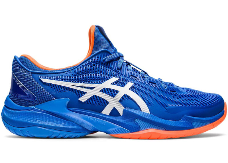ASICS Court FF 3 Novak Tuna Blue White