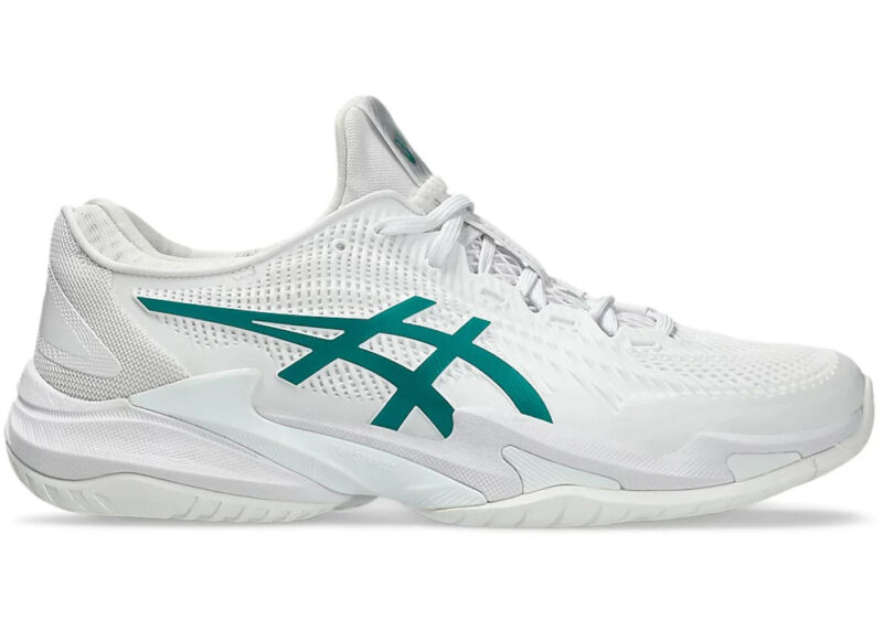 ASICS Court FF 3 Novak White Pitch Green - Image 2