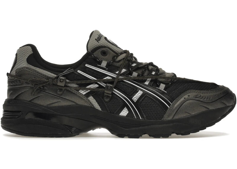 ASICS Gel-1090 Andersson Bell Black Silver Men's - 1203A115-006 - US - Image 2