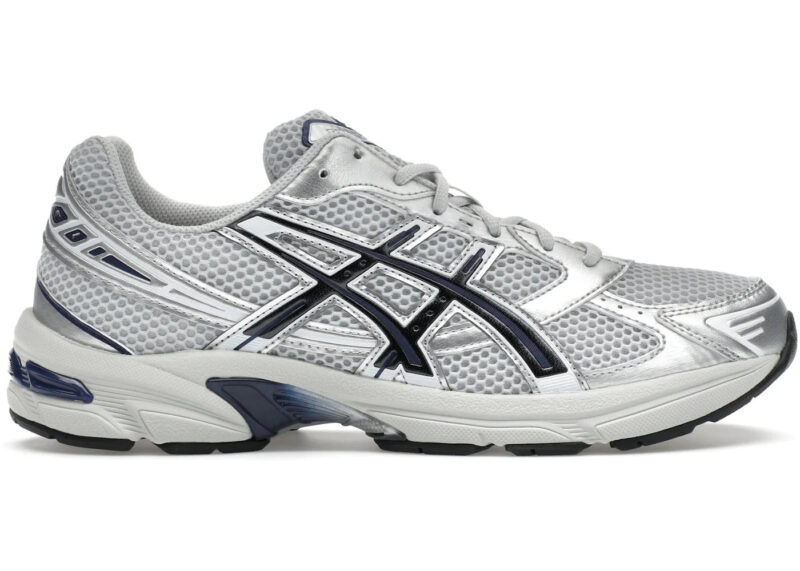 ASICS Gel-1130 Glacier Grey Black Men's - 1203A686-020 - Image 2